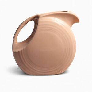 Fiestaware APRICOT LARGE Disk Pitcher